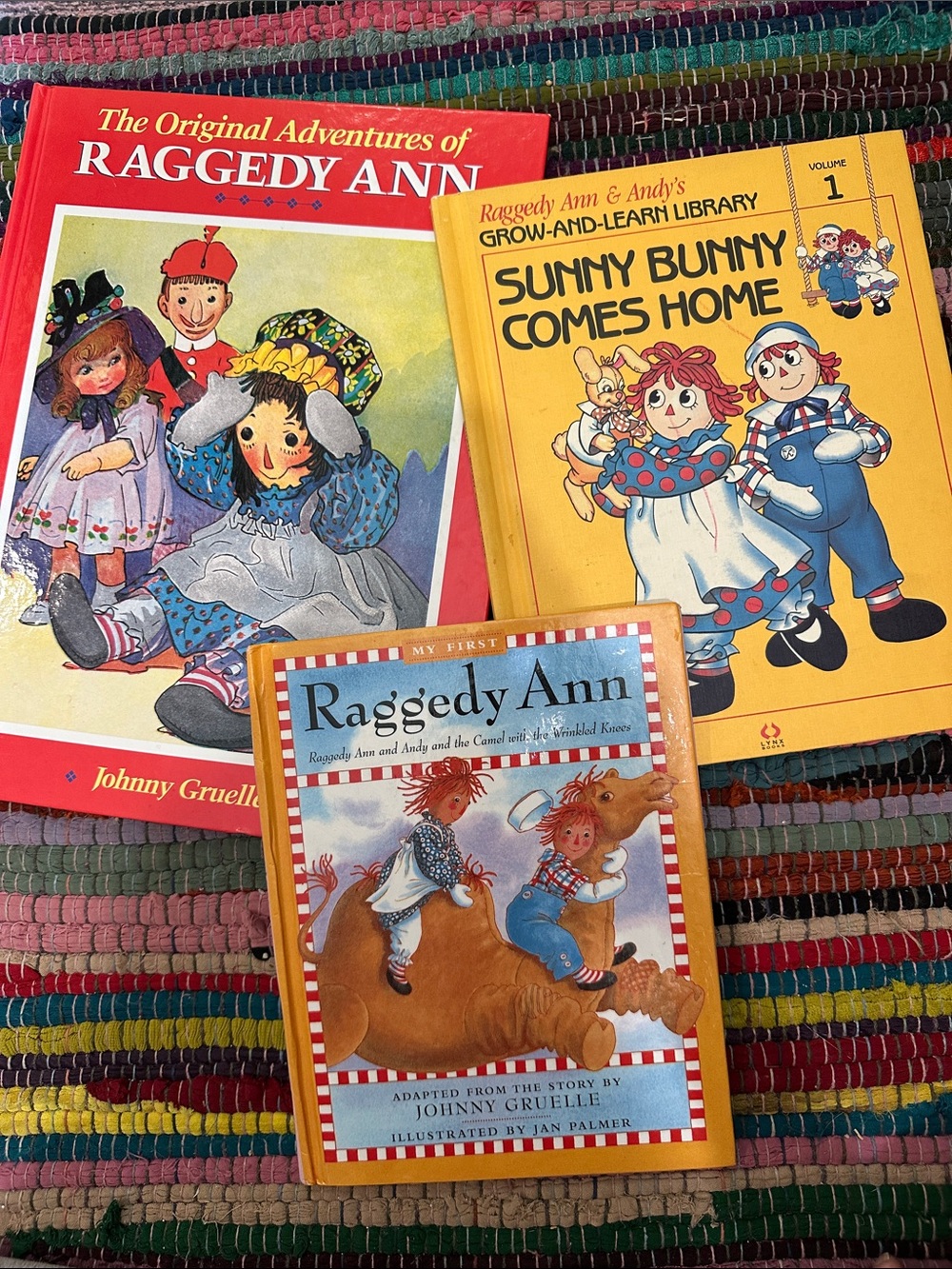 The Original Adventures‎ of Raggedy Ann hardcover book 1988 edition + bonus